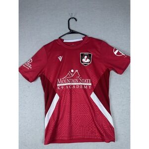 Windsor Warriors Soccer‎ Jersey Shirt Mens XS Mountain State K9 Academy Macron